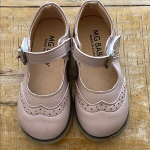 MG Baby Pink Mary Jane Shoes size 27(4-4.5 toddler)